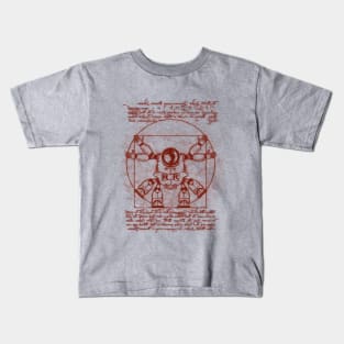 Vitruvian ribbon Kids T-Shirt